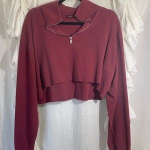 Brandy Melville zip-up